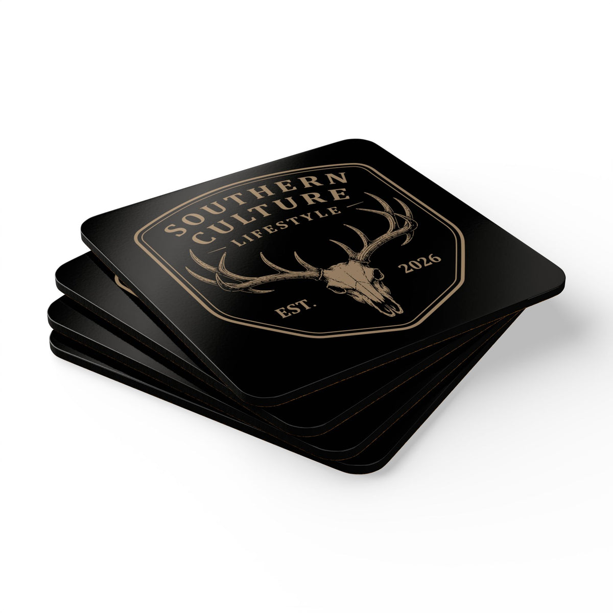 Corkwood Coaster Set