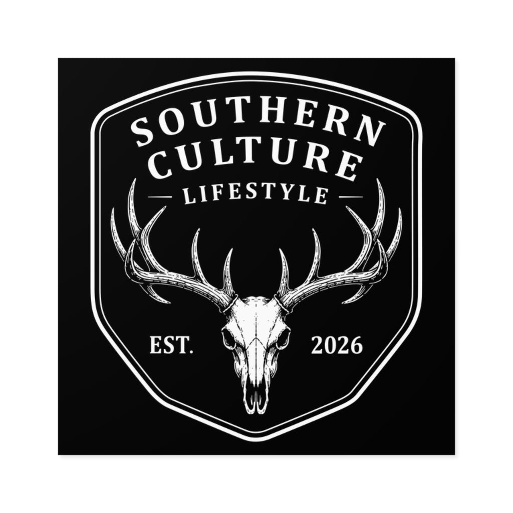 Deer Skull Sticker